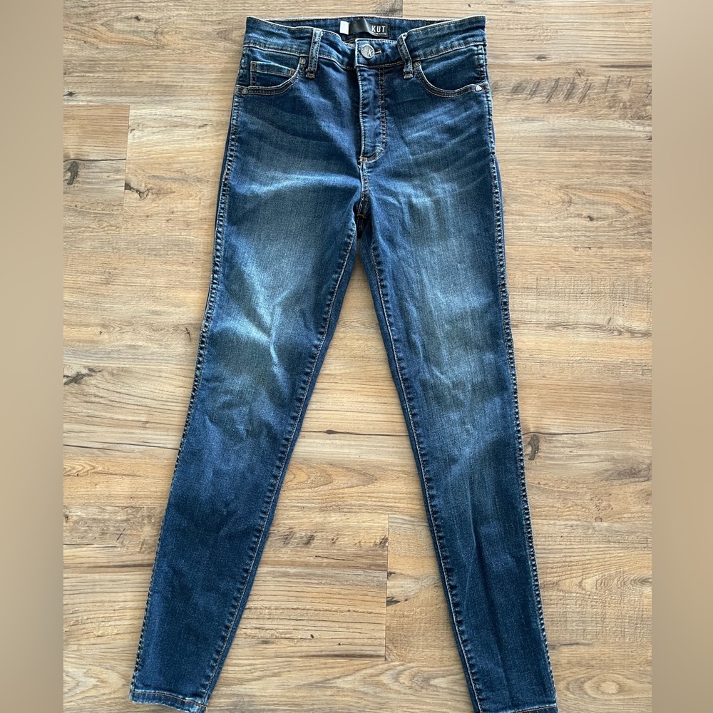 Kut from the Kloth Dark Wash Skinny Jeans
